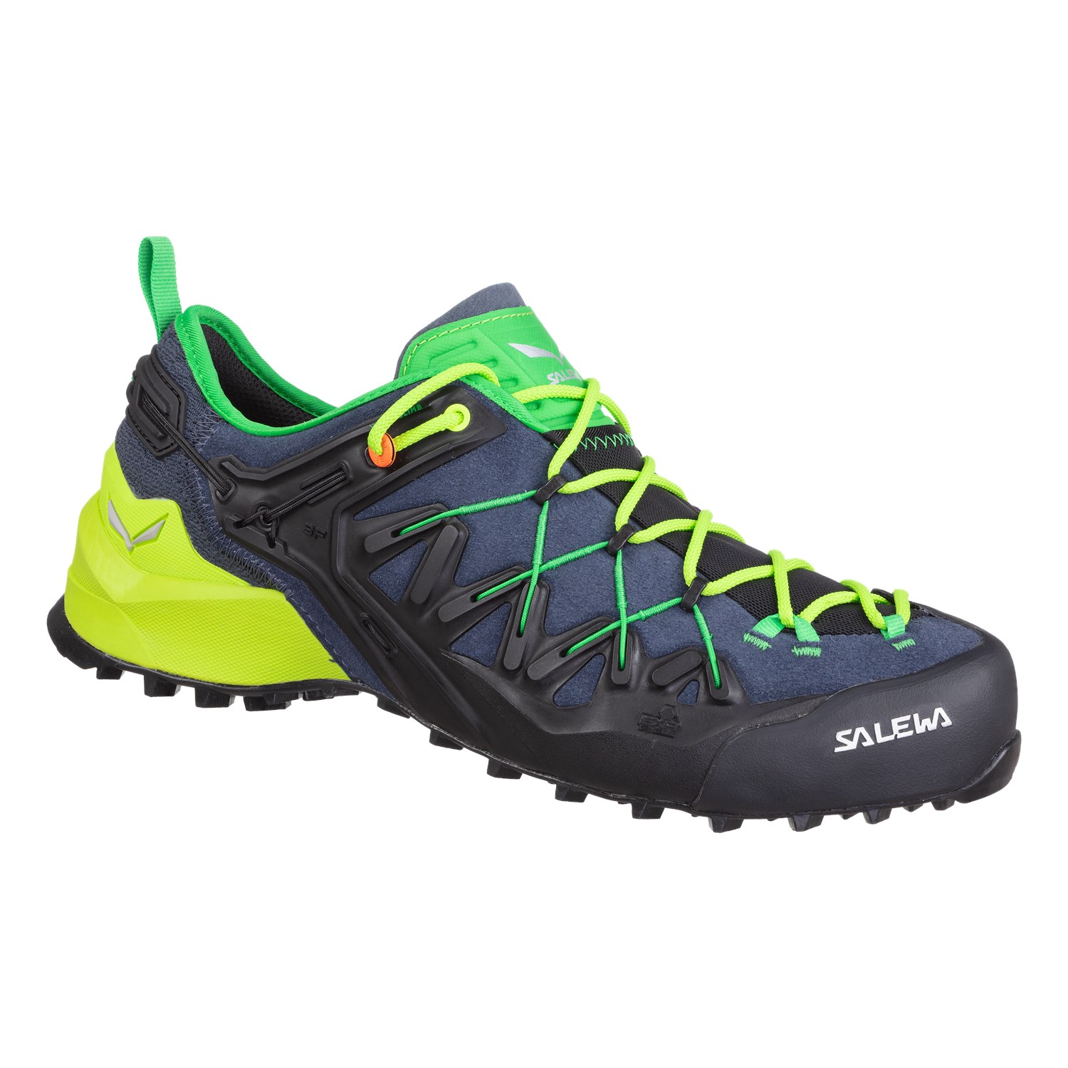Salewa Wildfire Edge Erkek Outdoor Ayakkabı Gri/Mavi/Sarı Türkiye 427196QOX